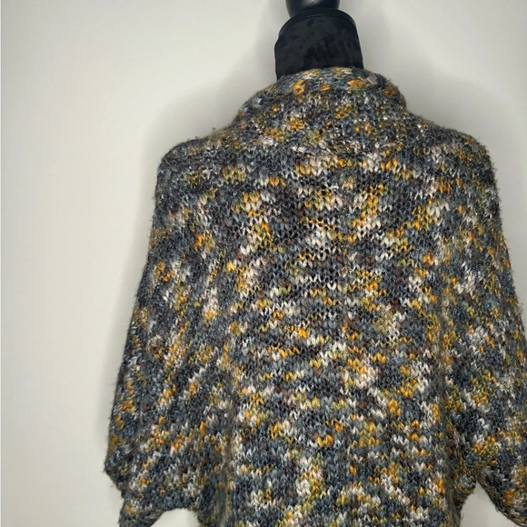 VTG Chunky Wool Jillian Nicole Knit One Button Cardigan Sweater - Picture 13 of 15